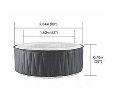 Load image into Gallery viewer, MSPA Aurora Bubble Hot Tub - 6 Person Inflatable Bubble SPA Urban Series
