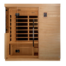 Load image into Gallery viewer, Golden Designs Bilbao 3 Person Ultra Low EMF FAR Infrared Sauna