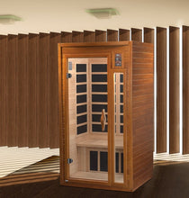 Load image into Gallery viewer, Golden Designs Dynamic "Barcelona Elite" 1-2-person Ultra Low EMF Far Infrared Sauna