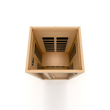 Load image into Gallery viewer, Golden Designs Dynamic "Gracia" 1-2-person Low EMF FAR Infrared Sauna (Canadian Hemlock)