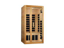Load image into Gallery viewer, Golden Designs Dynamic "Gracia" 1-2-person Low EMF FAR Infrared Sauna (Canadian Hemlock)