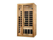 Load image into Gallery viewer, Golden Designs Dynamic "Gracia" 1-2-person Low EMF FAR Infrared Sauna (Canadian Hemlock)
