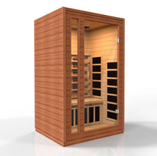 Load image into Gallery viewer, Golden Designs Cardoba 2 Person Full Spectrum Infrared Sauna - Canadian Hemlock