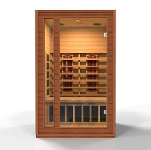 Load image into Gallery viewer, Golden Designs Cardoba 2 Person Full Spectrum Infrared Sauna - Canadian Hemlock