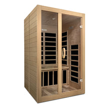 Load image into Gallery viewer, Golden Designs Santiago - 2 Person Low EMF FAR Infrared Sauna