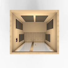 Load image into Gallery viewer, Golden Designs Santiago - 2 Person Low EMF FAR Infrared Sauna