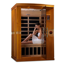 Load image into Gallery viewer, Dynamic Venice Elite 2-person Ultra Low EMF (Under 3MG) FAR Infrared Sauna (Canadian Hemlock)
