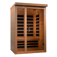Load image into Gallery viewer, Golden Designs Llumeneres 2 Person Ultra Low EMF FAR Infrared Sauna