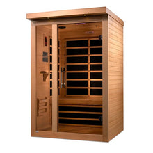 Load image into Gallery viewer, Golden Designs Llumeneres 2 Person Ultra Low EMF FAR Infrared Sauna