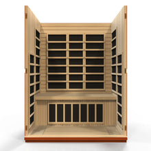 Load image into Gallery viewer, Golden Designs Dynamic "Bellagio" 3-person Low EMF Far Infrared Sauna