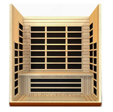 Load image into Gallery viewer, Golden Designs Dynamic "Lugano" 3-person Low EMF Far Infrared Sauna