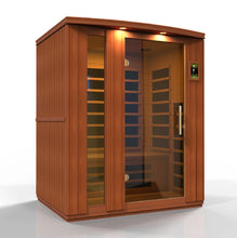 Load image into Gallery viewer, Golden Designs Lugano Elite 3 Person Ultra Low EMF FAR Infrared Sauna