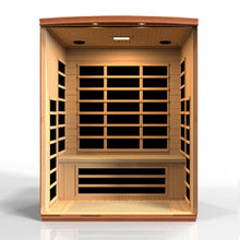 Load image into Gallery viewer, Golden Designs Lugano Elite 3 Person Ultra Low EMF FAR Infrared Sauna