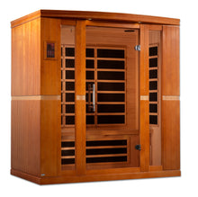 Load image into Gallery viewer, Golden Designs Dynamic "Bergamo" 4-person Low EMF Far Infrared Sauna