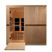 Load image into Gallery viewer, Golden Designs Catalonia 8-person PureTech™ Near Zero EMF (Under 2MG) FAR Infrared Sauna (Canadian Hemlock)