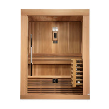 Load image into Gallery viewer, Golden Designs "Sundsvall Edition" 2 Person Traditional Steam Sauna - Canadian Red Cedar