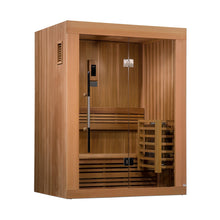 Load image into Gallery viewer, Golden Designs "Sundsvall Edition" 2 Person Traditional Steam Sauna - Canadian Red Cedar
