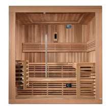 Load image into Gallery viewer, Golden Designs "Osla Edition" 6 Person Traditional Steam Sauna - Canadian Red Cedar