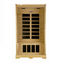 Load image into Gallery viewer, Golden Designs Studio Elite 1-2-person PureTech™ Near Zero EMF (Under 2MG) FAR Infrared Sauna (Canadian Hemlock)