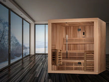 Load image into Gallery viewer, Golden Designs "Osla Edition" 6 Person Traditional Steam Sauna - Canadian Red Cedar