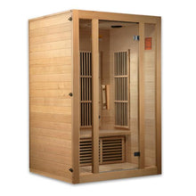 Load image into Gallery viewer, Golden Designs Maxxus "Seattle Edition" 2 Per Low EMF FAR Infrared Carbon Canadian Hemlock Sauna