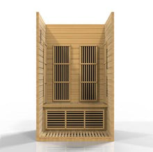 Load image into Gallery viewer, Golden Designs Maxxus "Seattle Edition" 2 Per Low EMF FAR Infrared Carbon Canadian Hemlock Sauna