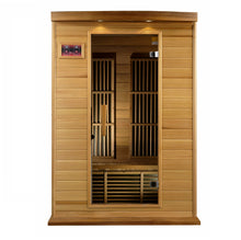 Load image into Gallery viewer, Golden Designs Maxxus "Cholet Edition" 2 Per Near Zero EMF FAR Infrared Carbon Canadian Red Cedar Sauna