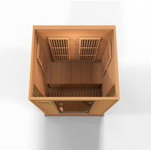 Load image into Gallery viewer, Golden Designs Maxxus 2 Per Low EMF FAR Infrared Carbon Canadian Red Cedar Sauna