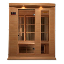 Load image into Gallery viewer, Golden Designs Maxxus 3 Per Low EMF FAR Infrared Carbon Canadian Hemlock Sauna