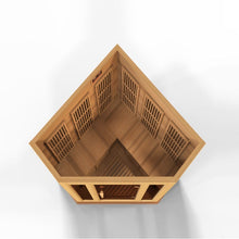 Load image into Gallery viewer, Golden Designs Maxxus 3 Per Corner Low EMF FAR Infrared Carbon Canadian Red Cedar Sauna