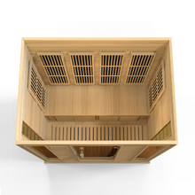 Load image into Gallery viewer, Golden Designs Maxxus 4 Per Low EMF FAR Infrared Carbon Canadian Hemlock Sauna