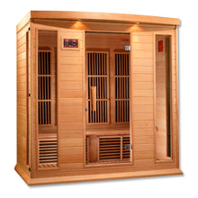 Load image into Gallery viewer, Golden Designs Maxxus 4 Per Low EMF FAR Infrared Carbon Canadian Hemlock Sauna