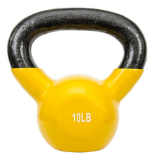Load image into Gallery viewer, Sunny Health & Fitness Vinyl Coated Kettle Bell 5 - 25Lbs