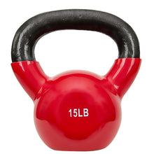 Load image into Gallery viewer, Sunny Health & Fitness Vinyl Coated Kettle Bell 5 - 25Lbs