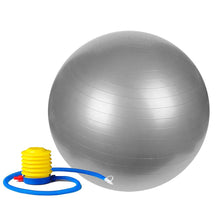Load image into Gallery viewer, Sunny Health & Fitness Anti-burst Gym Ball W/ Pump - 55cm - 75cm