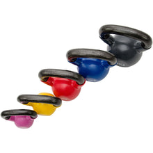 Load image into Gallery viewer, Sunny Health & Fitness Vinyl Coated Kettle Bell 5 - 25Lbs