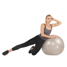 Load image into Gallery viewer, Sunny Health & Fitness Anti-burst Gym Ball W/ Pump - 55cm - 75cm