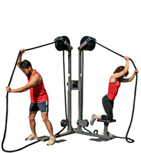 Load image into Gallery viewer, RopeFlex RX2500D Upright Rope Trainer - Dual Station