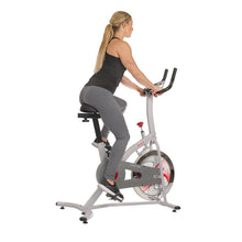 Load image into Gallery viewer, Sunny Health & Fitness Indoor Cycling Bike With Magnetic Resistance