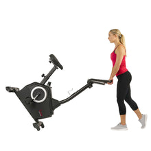 Load image into Gallery viewer, Sunny Health & Fitness Magnetic Upright Exercise Bike With Programmable Monitor And Pulse Rate Monitoring