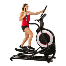 Load image into Gallery viewer, Sunny Health & Fitness Motorized Elliptical Machine W/ Device Holder, Programmable Monitor And Heart Rate Monitoring