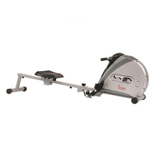 Load image into Gallery viewer, Sunny Health & Fitness Elastic Cord Rowing Machine Rower W/ Lcd Monitor