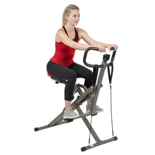 Load image into Gallery viewer, Sunny Health & Fitness Row-n-ride Pro™ Squat Assist Trainer