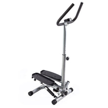 Load image into Gallery viewer, Sunny Health & Fitness Twist Stepper Step Machine W/ Handlebar And Lcd Monitor