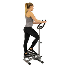 Load image into Gallery viewer, Sunny Health & Fitness Twist Stepper Step Machine W/ Handlebar And Lcd Monitor