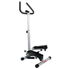 Load image into Gallery viewer, Sunny Health & Fitness Twist Stepper Step Machine W/ Handlebar And Lcd Monitor