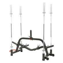 Load image into Gallery viewer, Sunny Health & Fitness Multi-weight Plate And Barbell Rack Storage Stand