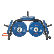 Load image into Gallery viewer, Sunny Health & Fitness Multi-weight Plate And Barbell Rack Storage Stand