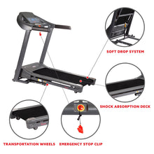 Load image into Gallery viewer, Sunny Health & Fitness Heavy Duty Durable Treadmill With 350 Lb Capacity