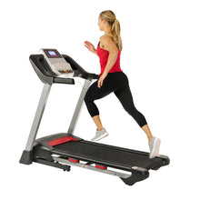 Load image into Gallery viewer, Sunny Health & Fitness Electric Folding Treadmill With Heart Rate Monitoring, Bluetooth Speakers And Usb Charging Function